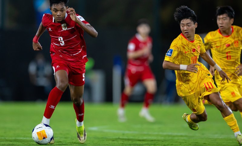 中国U17 0-1 坦桑尼亚U17，哈桑破门